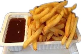 Patat curry
